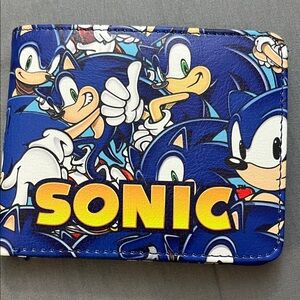 Sega Sonic the Hedgehog brand new video game wallet